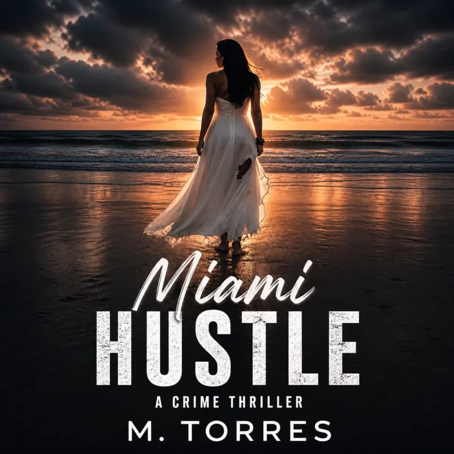 Official Miami Hustle audiobook cover artwork